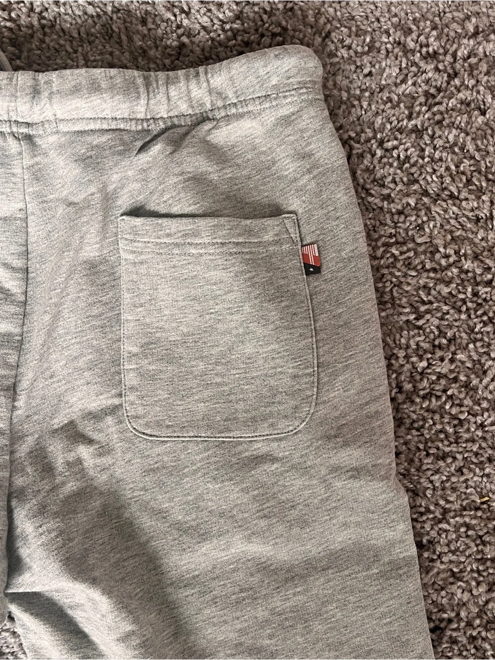 Honor The Gift Grey Joggers Kids Size 12 Orange Graphic Streetwear Sweatpants